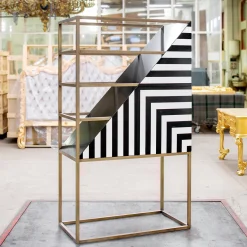 Herringbone Bookshelf