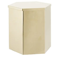 Hexagonal Brass Box