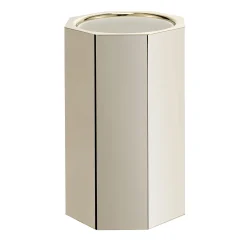 Hexagonal Gold brass Ice Bucket