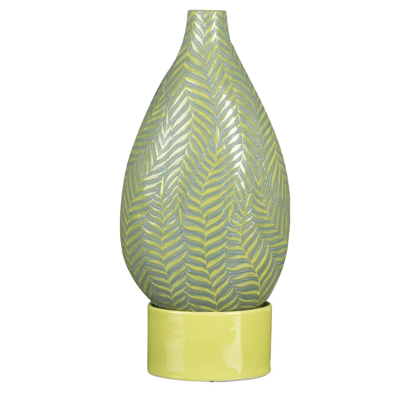 High Fern Bottle with Gress Base