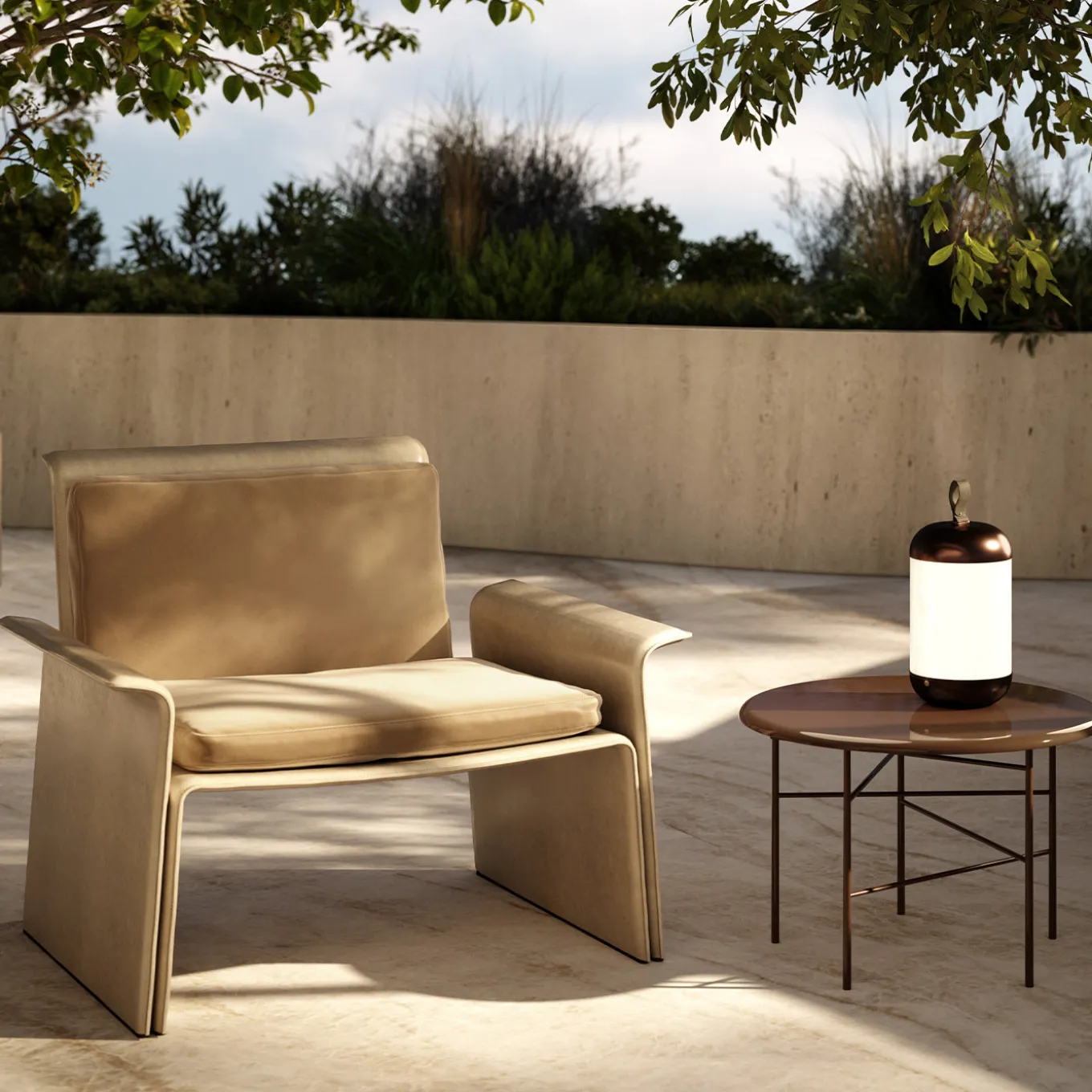 Hikari Medium Cylindrical Portable Lamp