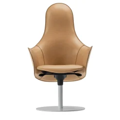 Hipod Fixed Base Chair by Giulio Manzoni