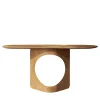 Hole Coppery & Walnut Console