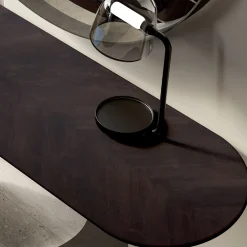 Hole Graphite-Gray & Walnut Console