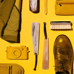 Horn & Leather Shoe horn #1