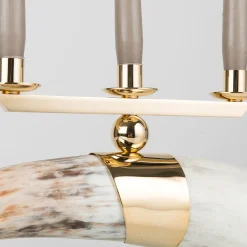 Horn African Buffalo Candle Holder