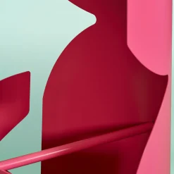 Hug Fuchsia Metal Umbrella Holder by MM Company