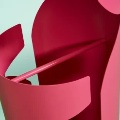 Hug Fuchsia Metal Umbrella Holder by MM Company