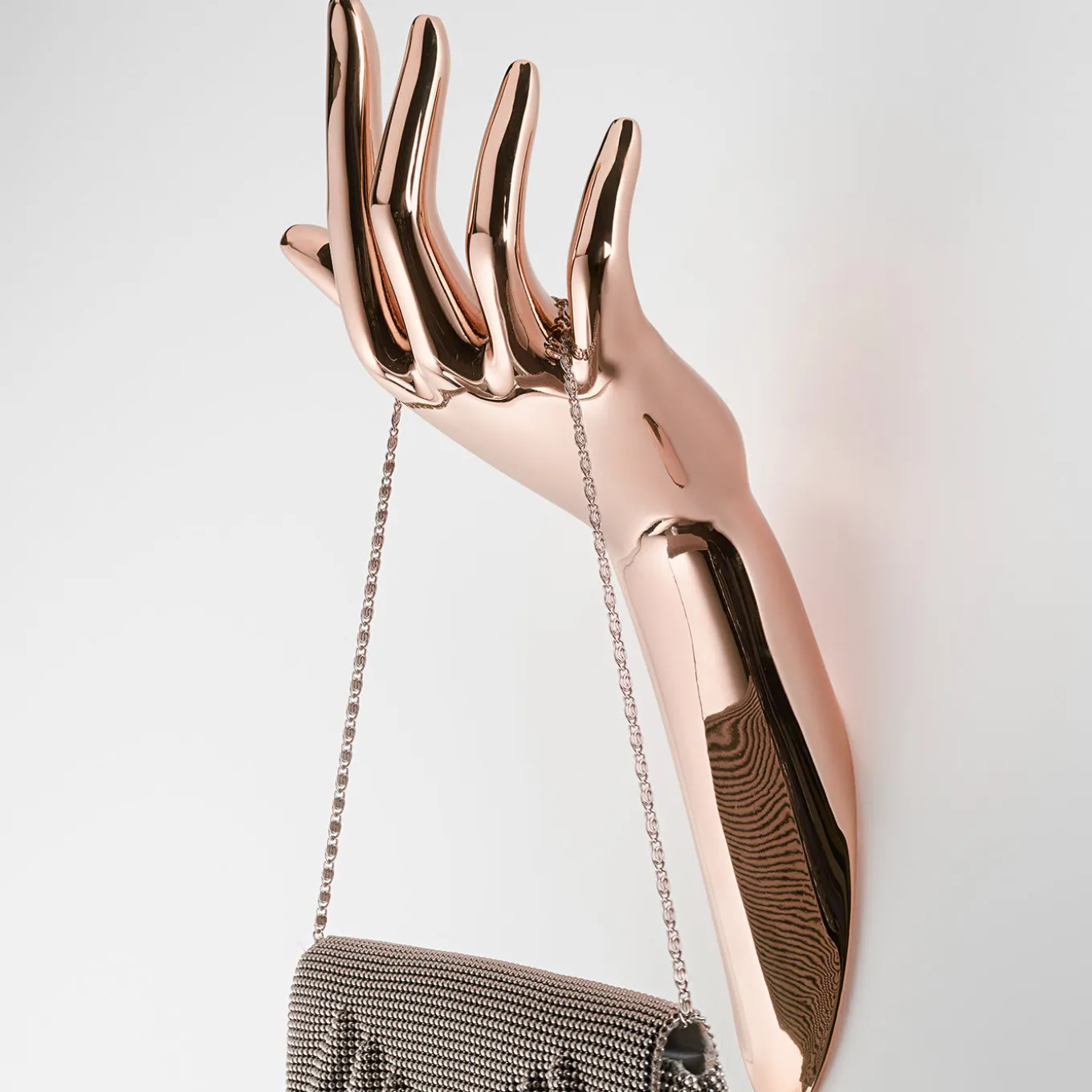 Human Rose Gold Hanger