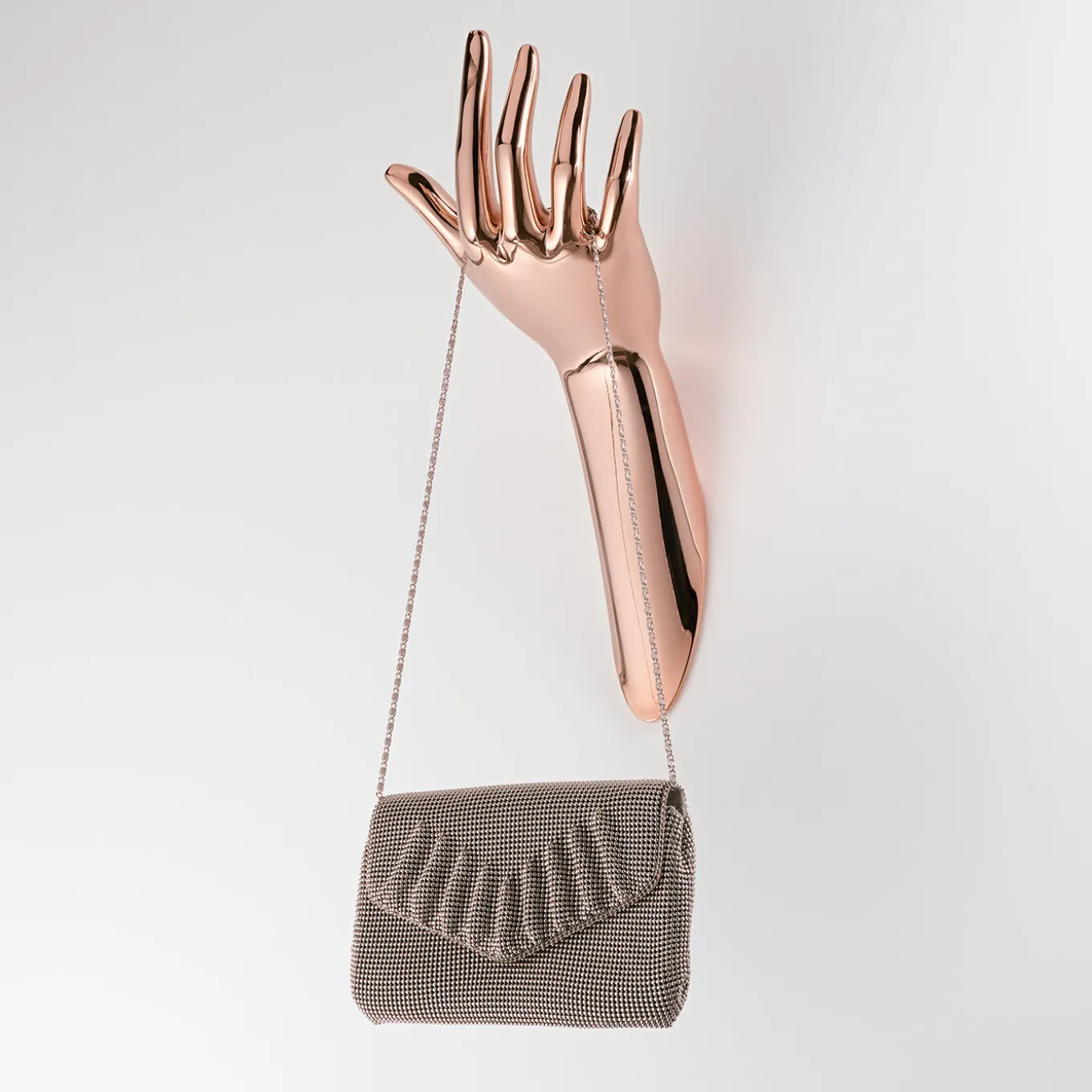 Human Rose Gold Hanger