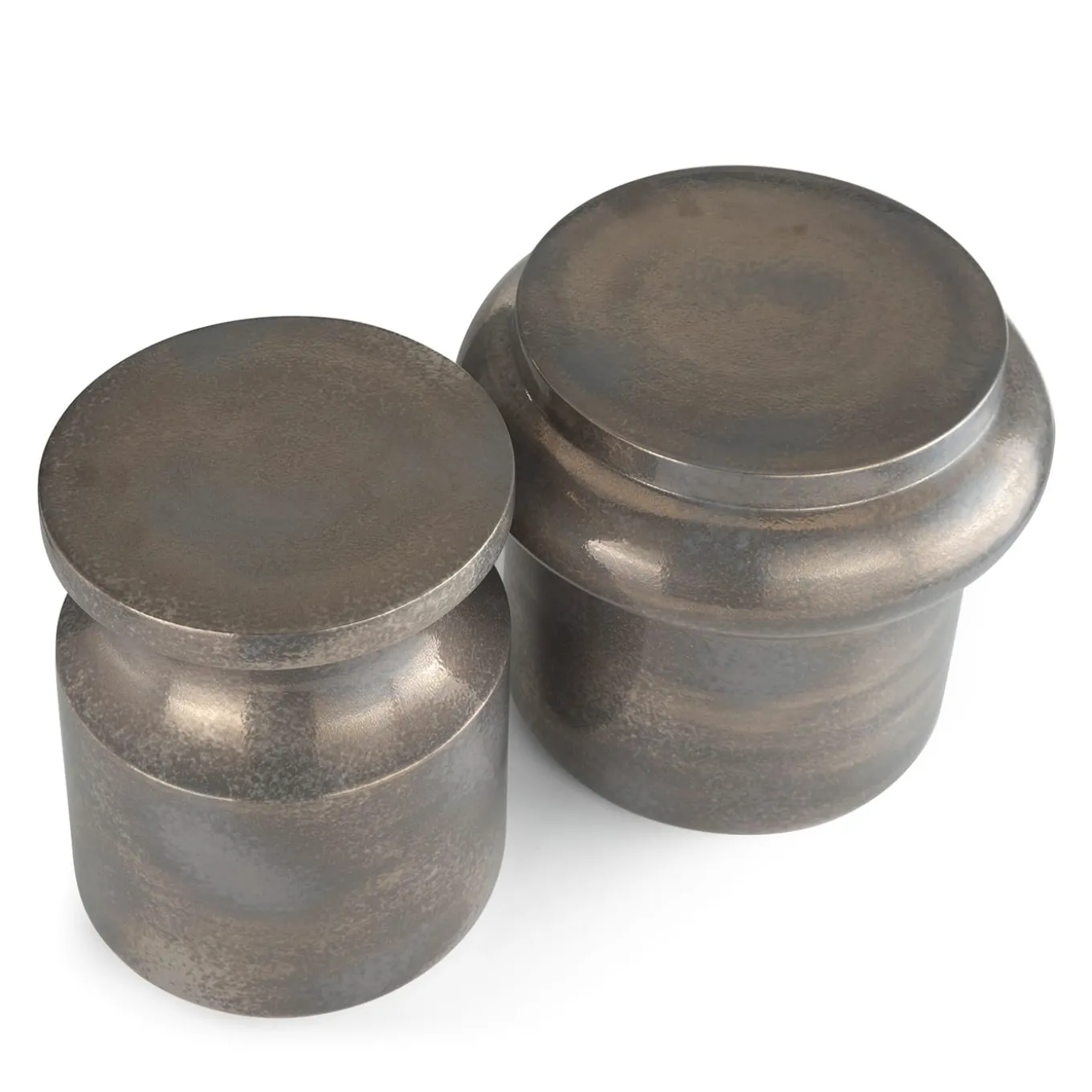 Hya A Gray Ceramic Stool by Marioni LAB