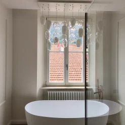 Icerock Glass Chandelier