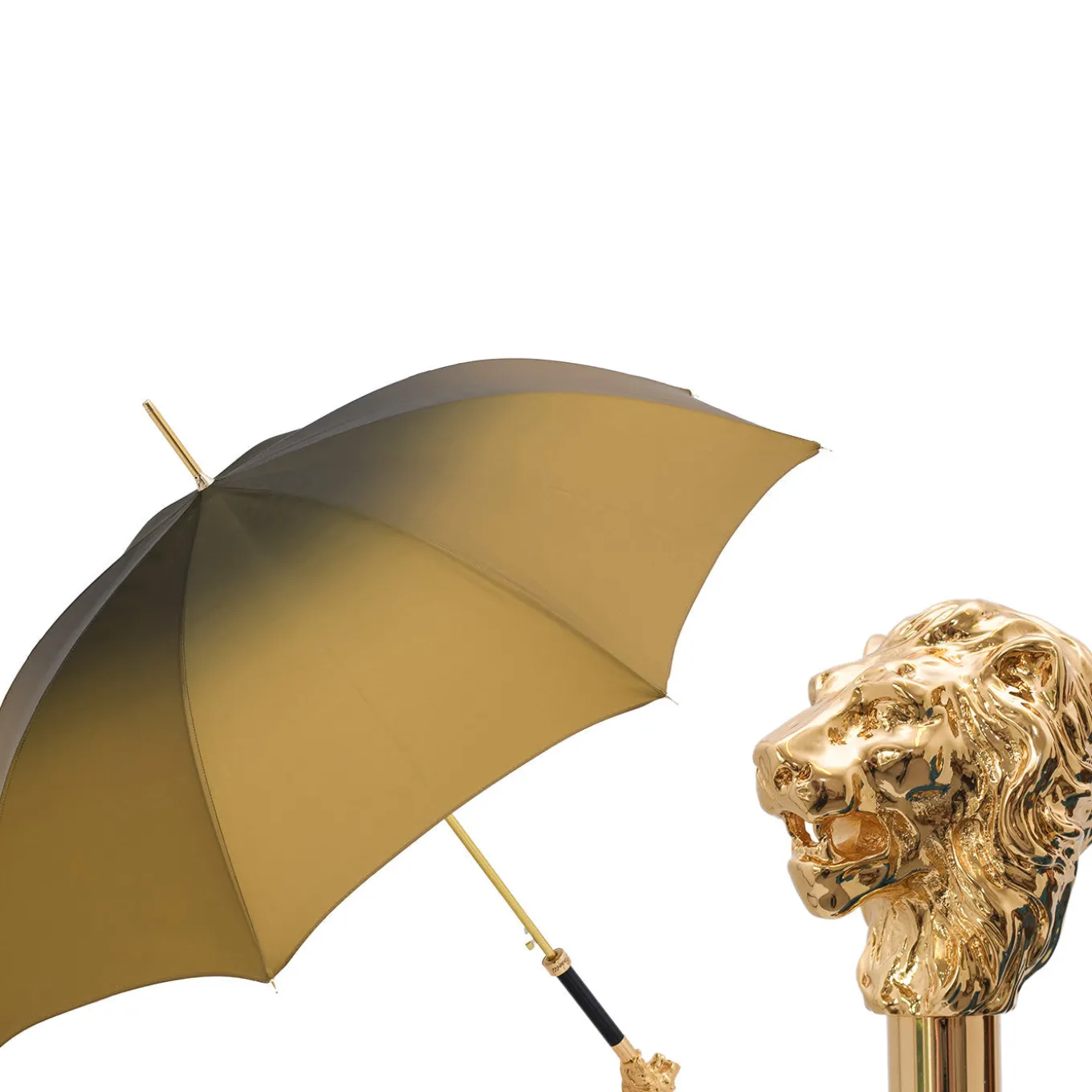 Iconic Golden Lion Umbrella