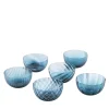 Idra Air-Force Blue Set of 6 Assorted Bowls