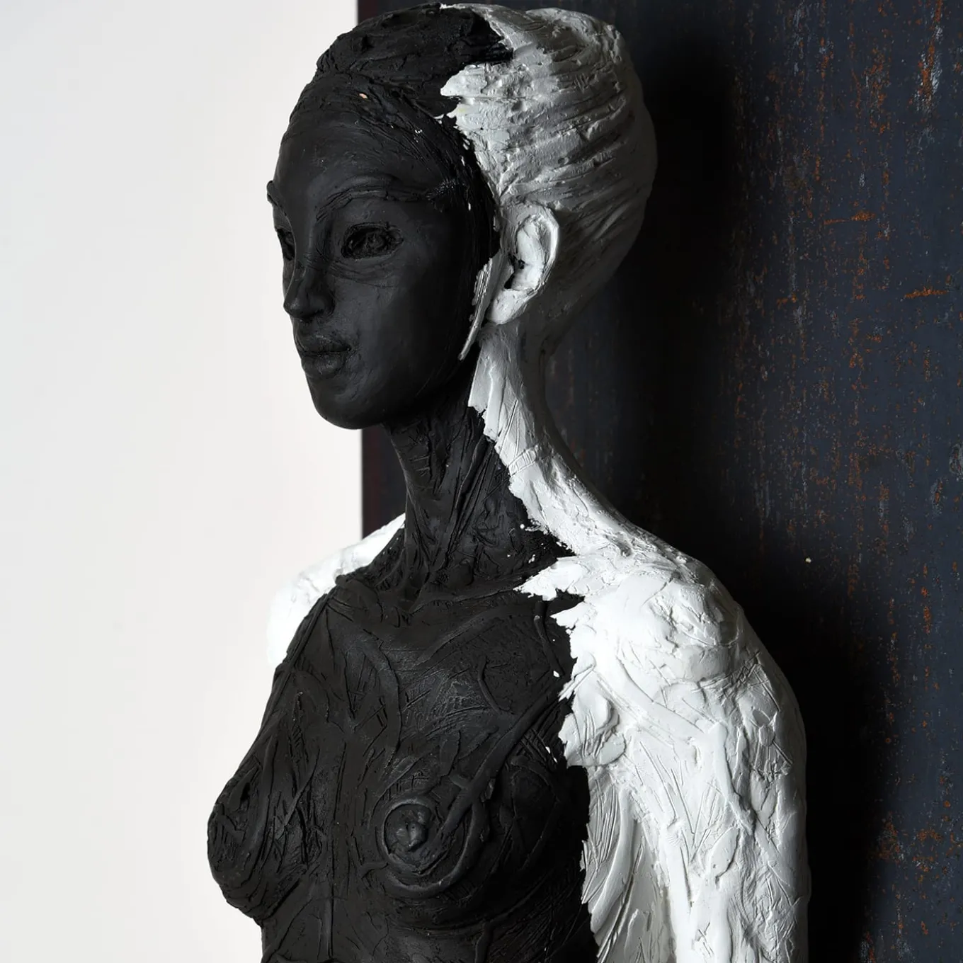 #Ihope Black Steel Sculpture