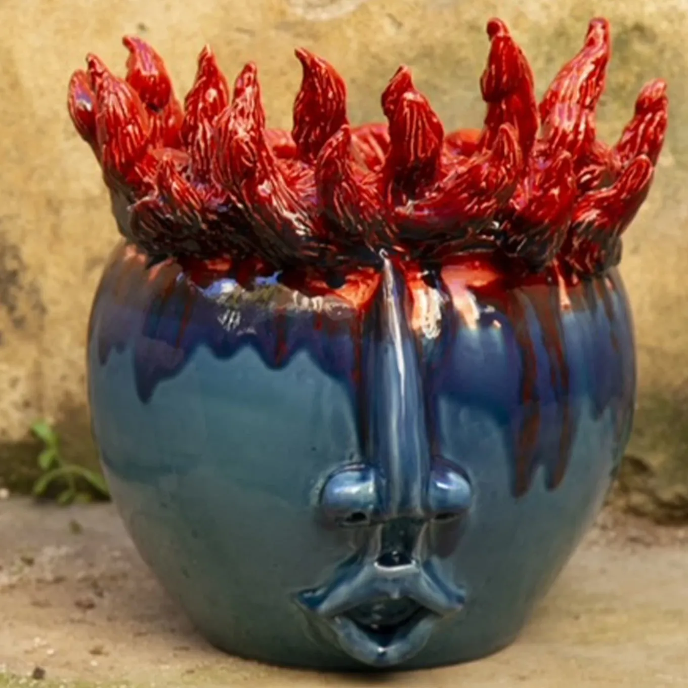 Il Giovane Fuochista Vase