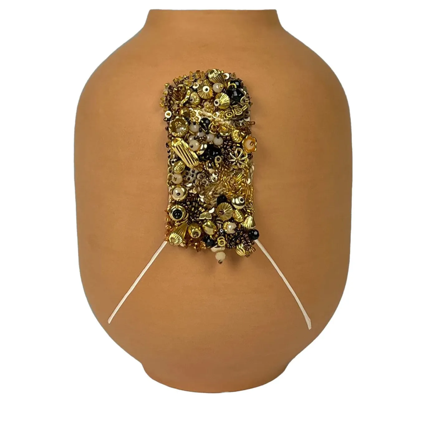 Il Mio Libero Ingresso Gold Vase