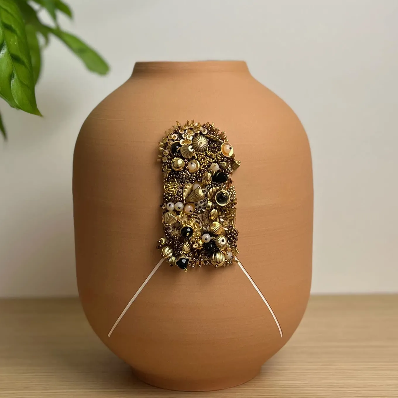 Il Mio Libero Ingresso Gold Vase