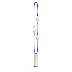 Il Pezzo 12 Blue Majorelle-Gold-Calacatta Gold Floor Lamp