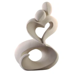 Il Sorriso del Cuore Stone Sculpture