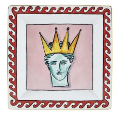 Il Viaggio di Nettuno Pink Square Vide Poche by Luke Edward Hall