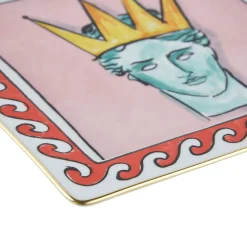 Il Viaggio di Nettuno Pink Square Vide Poche by Luke Edward Hall