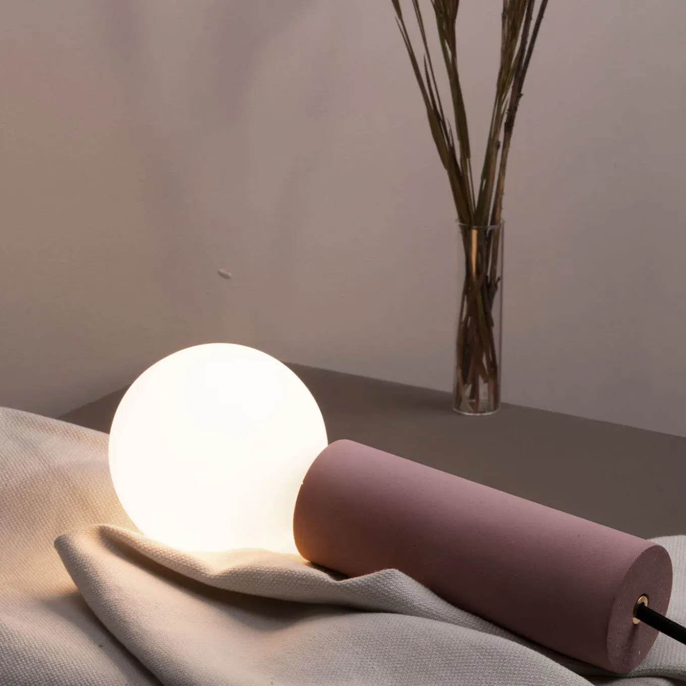 Ila Burgundy Pendant Lamp