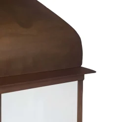 Ilaria Square Burnished Brass Lantern