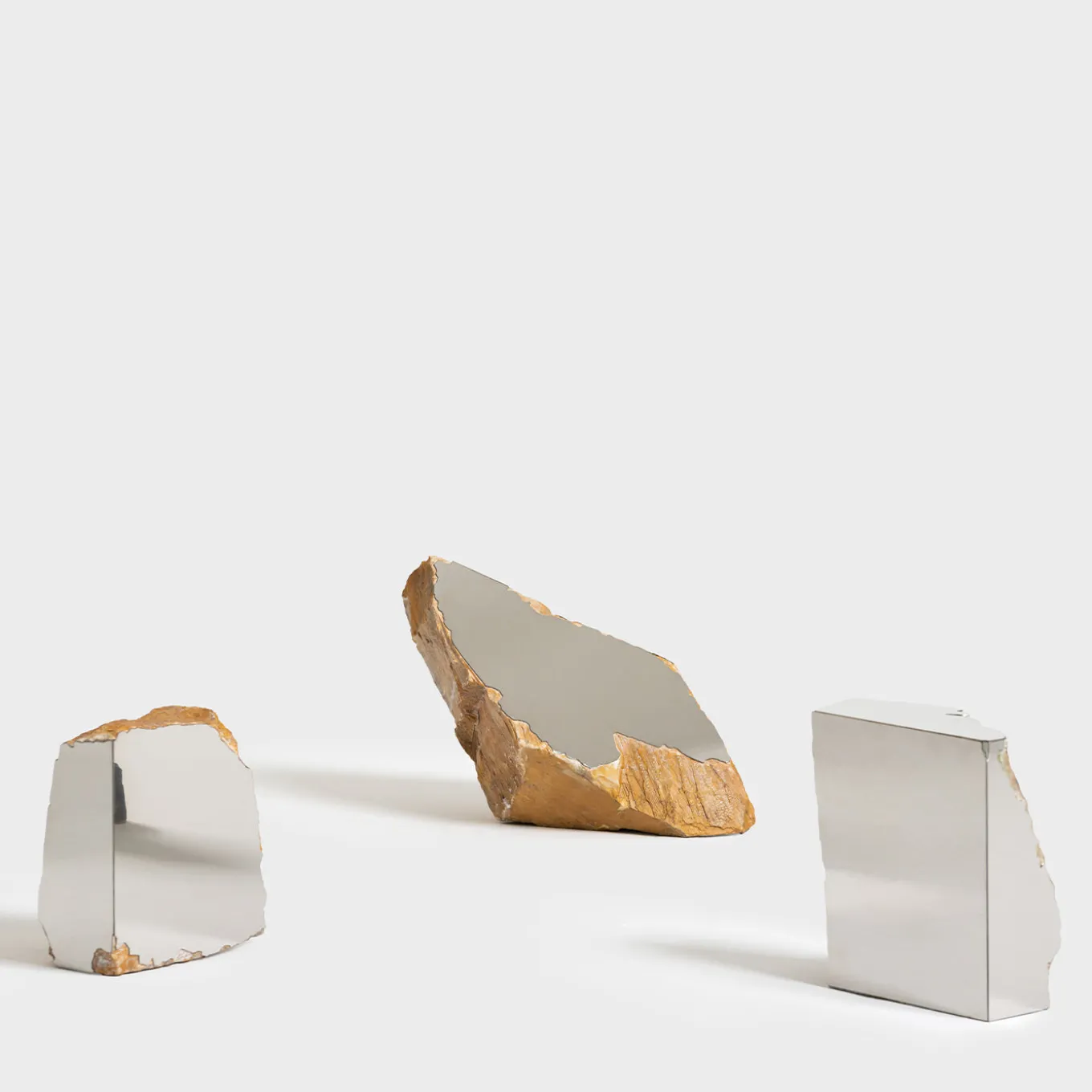 Immersione Giallo Siena Marble Mirror #2