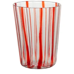 Impilabile Red Stripes Glass