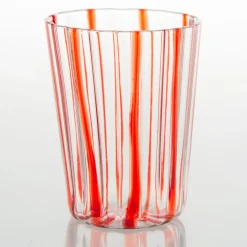 Impilabile Red Stripes Glass