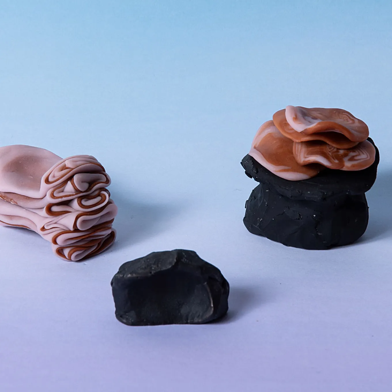 Impronta Set of 4 Black Door Knobs #1 by Nicole Valenti