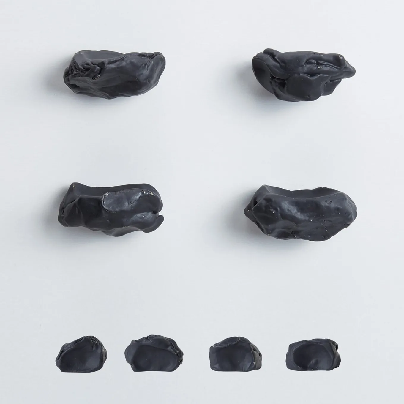 Impronta Set of 4 Black Door Knobs #3 by Nicole Valenti