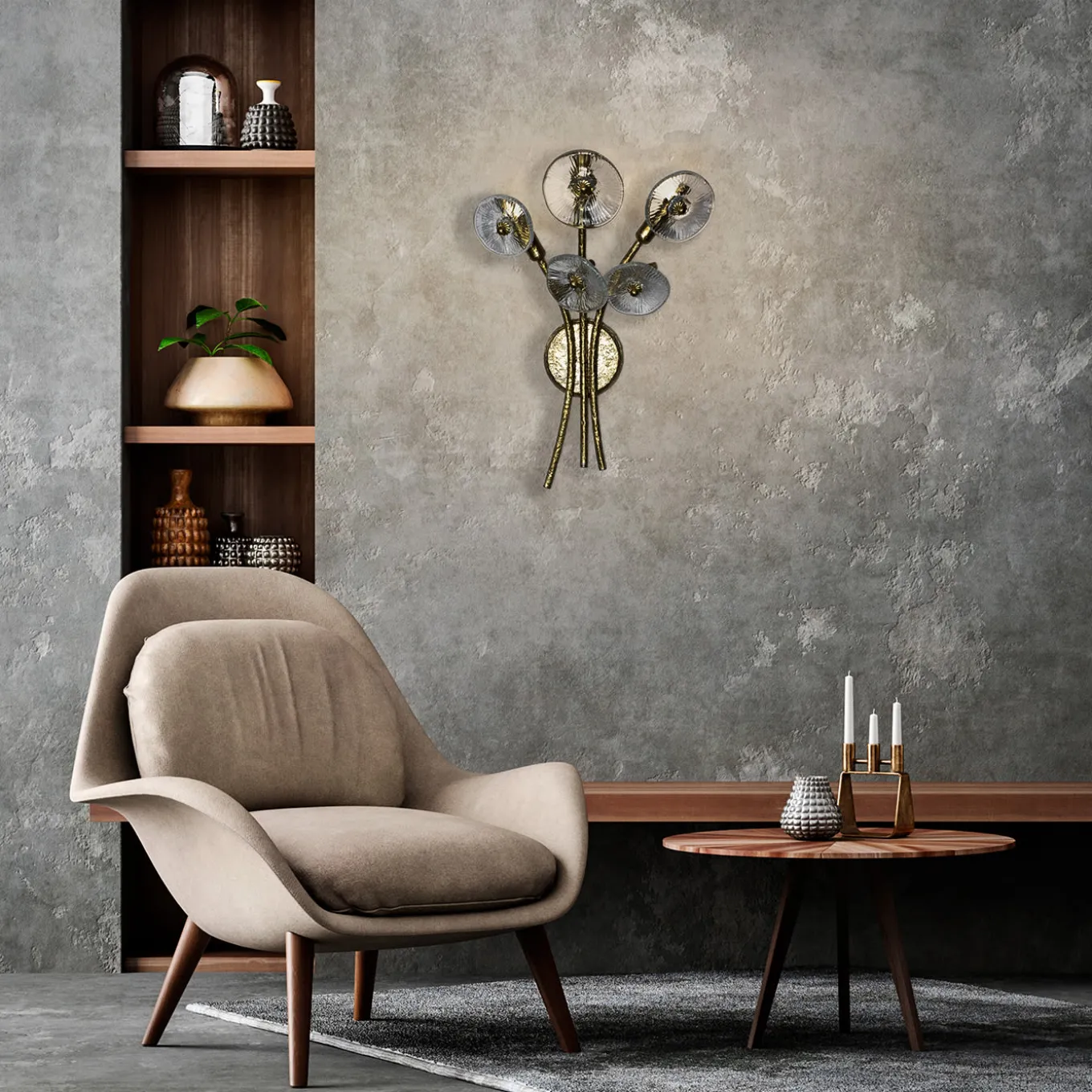 In Bloom Phytomorphic Wall Lamp