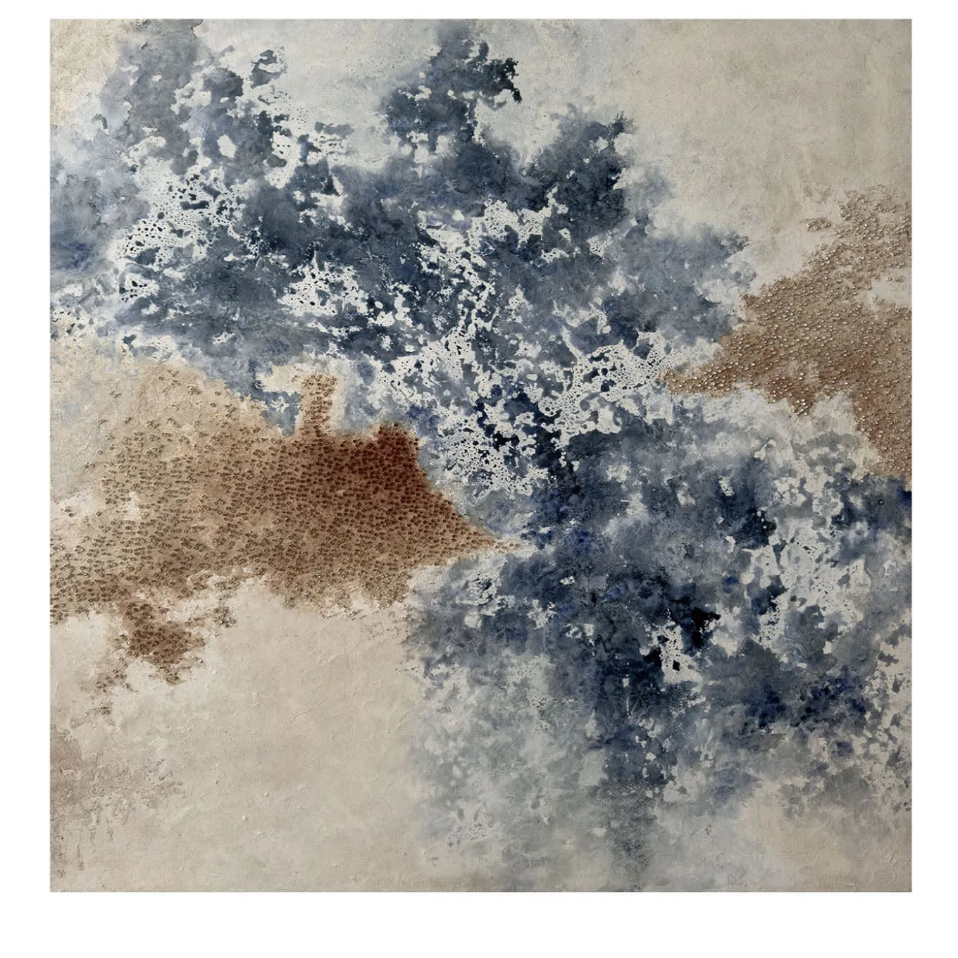 In Equilibrio Textured Resin Painting