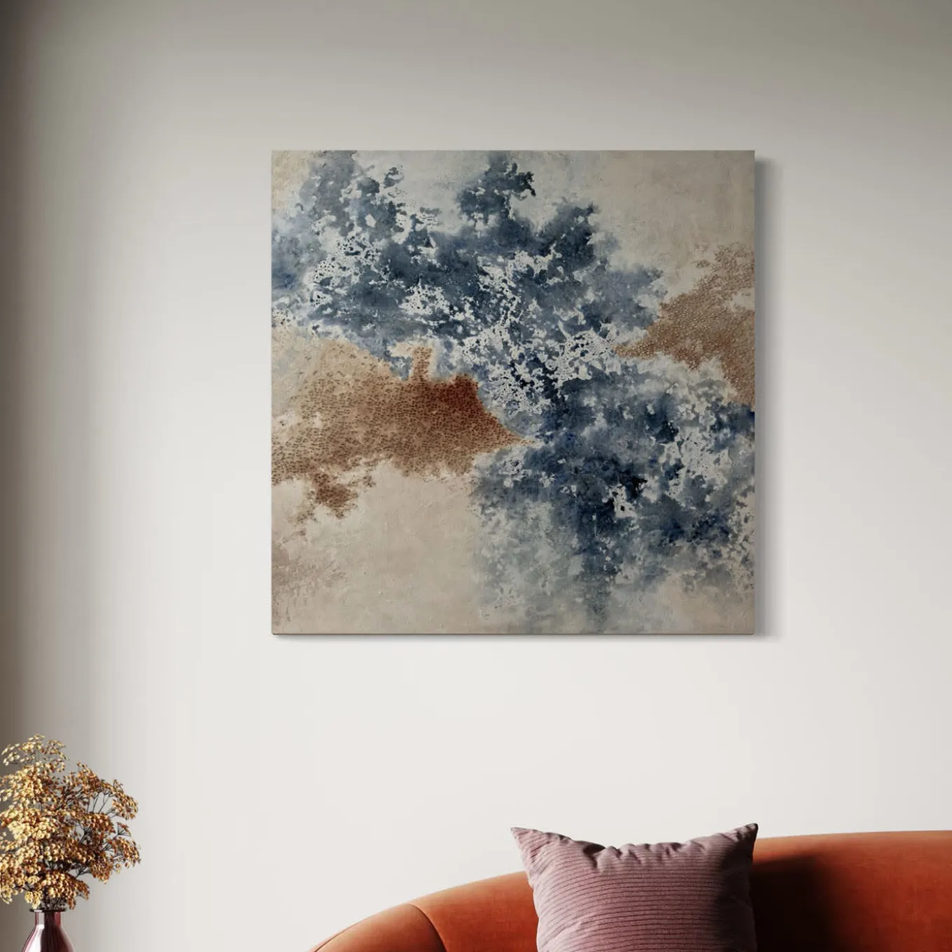 In Equilibrio Textured Resin Painting