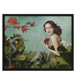 In the Garden of Good and Evil Digital Painting