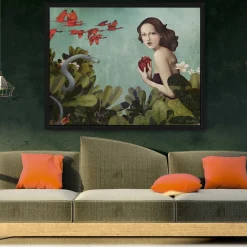 In the Garden of Good and Evil Digital Painting