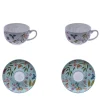 Incanto Di Primavera Set of 2 Espresso Cups with Saucers