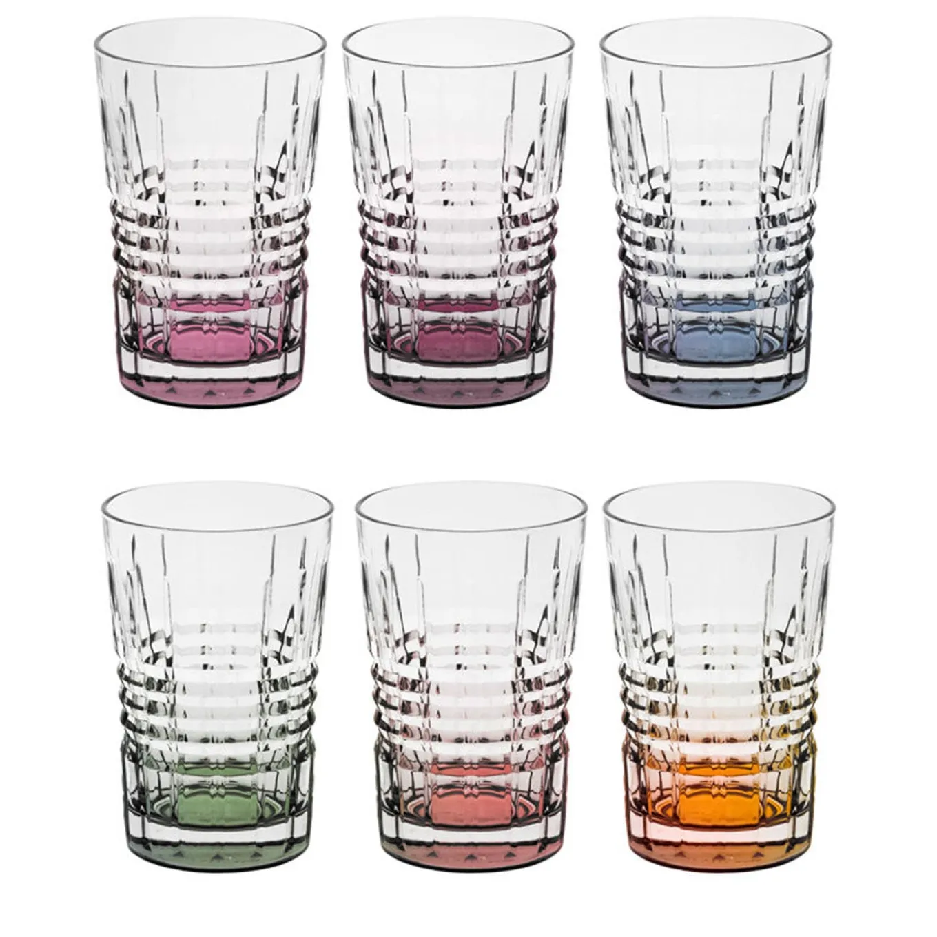 Incontro Set of 6 Glasses