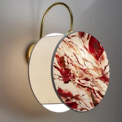 Indian Red Sconce - Secret World Collection
