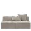 Infinito Small Gray Sofa by Lorenza Bozzoli