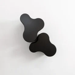 Infinity Anthracite Black Wood Nesting Tables