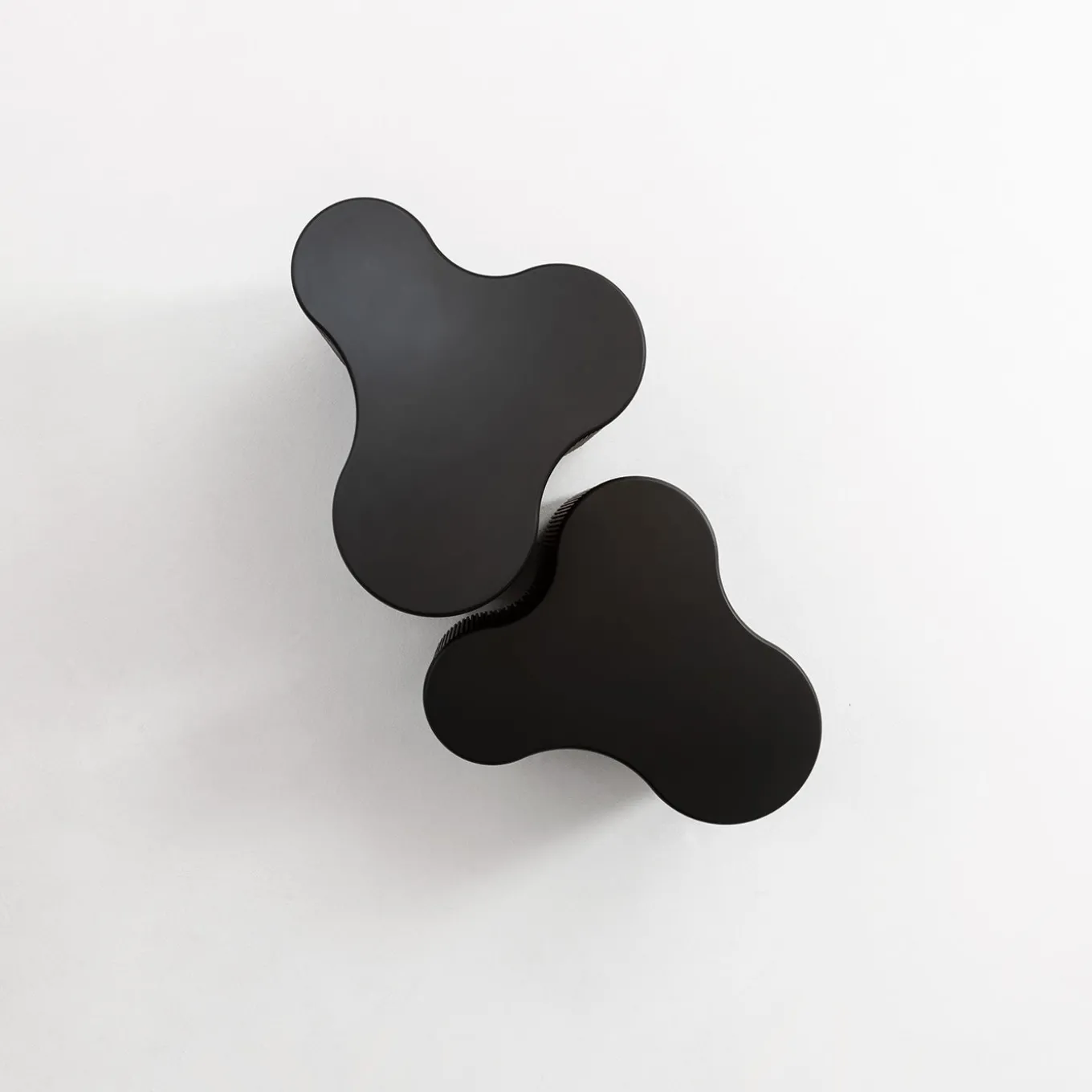 Infinity Anthracite Black Wood Nesting Tables