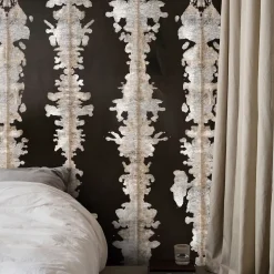 Ink Blots Shibori Wallpaper