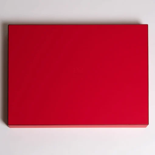 Intarsio Briolette Coffee and True Red Tray