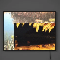 Interazione Visiva di Paesaggio - Riflessi Luminous Collage