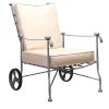Intreccio Lounge Armchair in Stainless Steel