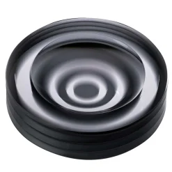 Iride Plissé Ashtray Steel Gray by Federico Peri