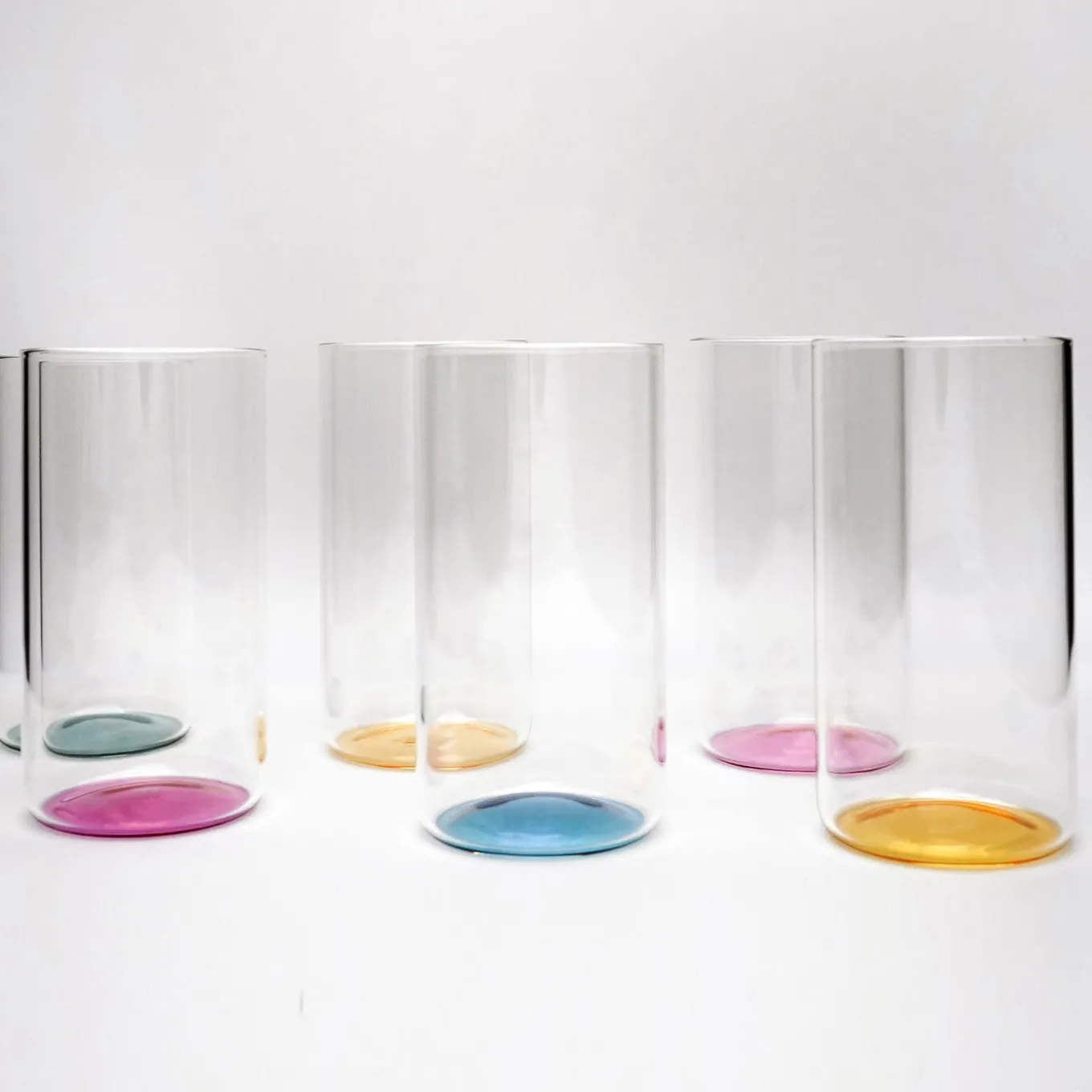 Iride Set of 6 Long Drink Glasses